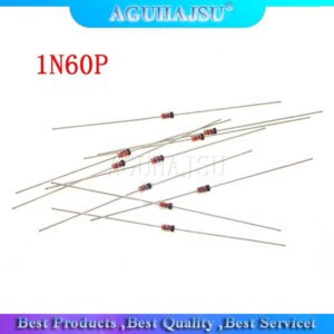 100 PCS 1N60 TUN-7 1N60P TUN-35 Schottky Germanium Diode TV Radio FM Erkennung