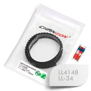 (100 Pcs) LL4148 SMD Small Signal Fast Switching Diodes 200mA 100V LL-34 (SOD-80) LL 4148 200 mA 100 Volt LL-4148