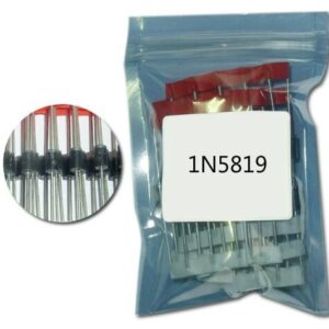 100PCS 1N5819 DO-41 IN5819 1A 40V 5819 SCHOTTKY DIODE