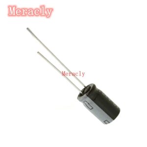 100PCS Aluminum electrolytic capacitor 20% 0.47uF 1UF 2.2UF 6.8UF 10UF 22UF 33UF 47UF 100UF 220UF 10V 16V 25V 35V 50V 63V 100V