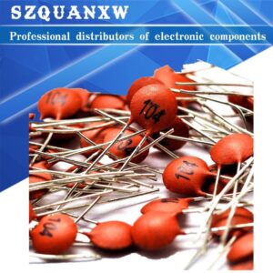 100PCS Ceramic capacitor 50V 104 100nF 0.1uf