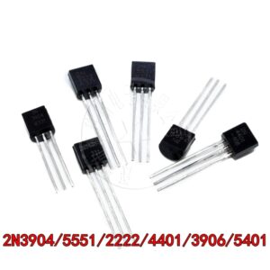 100PCS Low Power Transistor 2N2222A 2N3904 2N3906 2N5551 2N5401 2N4401 DIP TO-92