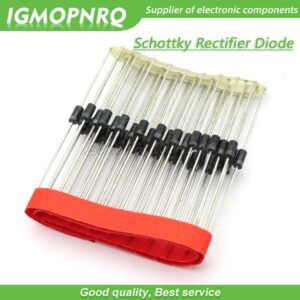 100PCS Schottky Rectifier Diode 1N5817 1N5819 1N5399 1N4937 1N4004 1N4001 1N4007 UF4007 HER107 FR207 FR157 FR107 RL207 DO-41