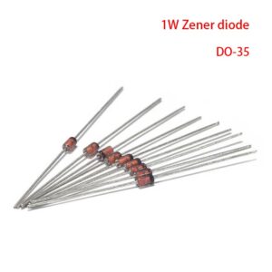 100pcs 1W Zener diode DO-35 1N4728A 3V3 1N4727A 3V0 1N4733A 5V1 1N4732A 4V7 1N4731A 4V3 1N4730A 3V9 1N4729A 3V6