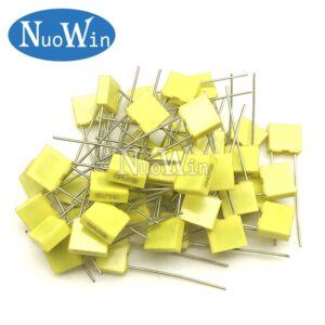 100pcs Polypropylene Safety Plastic Film 100V 1nF ~ 470nF 100nf 220nf 10nf 47nf 22nf 1nf 0.47uf 0.1uf Correction capacitor