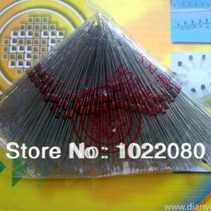 100pcs/lot 1/2W Zener Diode Assorted Kit 3.3V-30V 0.5W Zener Diode Sample Kit