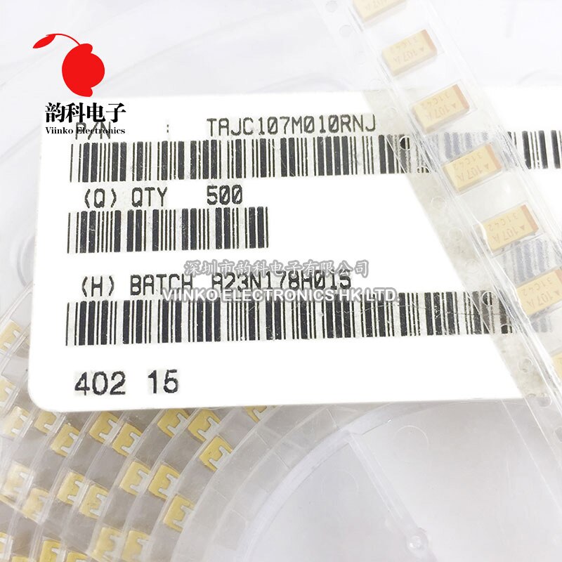 10pcs Type C 68UF 10UF 22UF 47UF 100UF 220UF 330UF Tantalum Capacitor 10V 4V 6.3V 16V 25V 35V 107 226 686 106 337 227 476 - Image 3