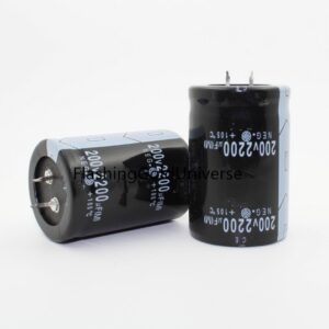 12PCS-2PCS 200V 2200UF 2200UF 200V Electrolytic Capacitor volume 30X50MM best quality