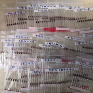 1W Zener Diode kit 28kinds*10pc=280pcs 3.3v to 47v Assorted 3V6/3V9/4V3/4V7/5V1/5V6/6V2/6V8/7V5/8V2/9V1/10V/11V/12V/13V/15V/47V