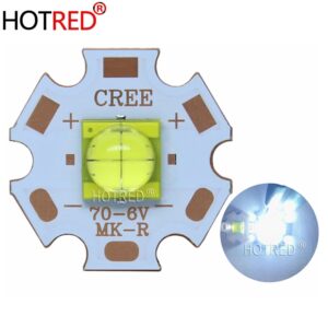 1pcs 5pcs 10pcs ETI7070 6V 4Chips 15W LED Emitter Diode replace Cree MKR MCE XHP50 XHP70 Cool White light on 20mm Copper PCB