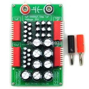 1uF to 9999uF Step-1uF Four Decade Programmable Capacitor Board.