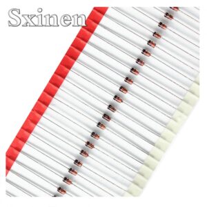 200 PCS 1N4148 Row with IN4148 Braided Large Beads Bulk In-line DO-35 Switching Diode