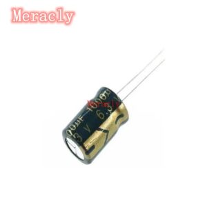 200PCS Aluminum electrolytic capacitors 6.3V 1000UF 8*12 Own factory long life High frequency and low resistance best quality
