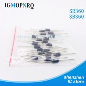 20PCS 100% new Schottky diode SB360 SR360 3A60V new spot sales
