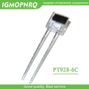 50PCS PT928-6C-F PT928-6C Photodiode Receiving Tube Infrared Pair Tube Side Photoelectric Crystal