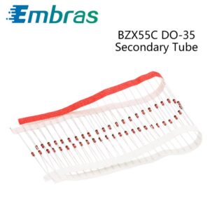 20Pcs 1/2W Zener Diode DO-35 BZX55C3V3 BZX55C3V6 BZX55C3V9 BZX55C4V3 BZX55C4V7 6.8V 7.5V 2V 2.2V 2.4V 2.7V 3V 5.1V 5.6V BZX55C