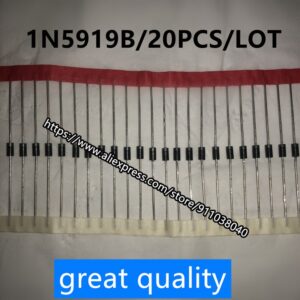 20pcs/lot 1N5919B DO-41 straight plug Zener diode 1.5W 5.6V straight plug original brand new good quality