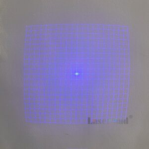450nm 80mW 20*20 Grid blue Light Grating Laser Module 3D Structural Source