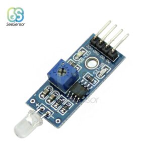 4Pins LM393 Light Sensor Switch Module Digital Photosensitive Diode Detection Switch Board Photodiode Module for Arduino