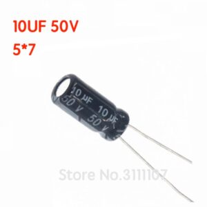 50PCS/LOT 10UF 106 50V 5*7 Aluminum electrolytic capacitor 5*7 Electrolytic Capacitor 106 50v 10uf