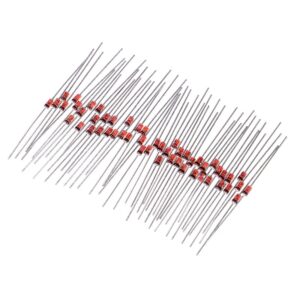 50pcs 1W 5.1V regulator 1N4733A 1N4733 IN4733A IN4733 5V1 volt DO-35 Zener Diode Assorted Assortment Set