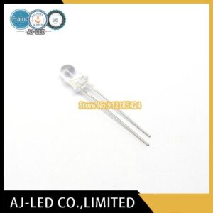 50pcs/lot PT333-3C Infrared Receiving Photodiode Wavelength 940nm Everlight 5mm Transparent F5 Smart Product