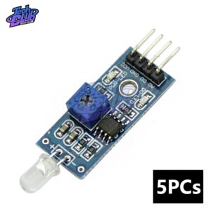 5PCs 4PIN LM393 Light Sensor Switch Module Digital Photosensitive Diode Detection Switch Board Photodiode Module for Arduino