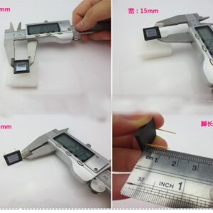 5pc silicon photocell 2DU10 10*10MM Silicon photodiode Silicon light sensor Ceramic package silicon photocell photosensor