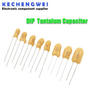 5pcs DIP Tantalum Capacitor 10V 16V 20V 25V 35V 50V 0.1UF 0.22UF 0.33UF 0.47UF 1UF 2.2UF 4.7UF 10UF 15UF 22UF 47UF 100UF 220UF