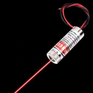 650nm 5mW 5V Red Line Laser Module Laser Diode Module 135mm Focusable Lens Laser Test Tools for DIY