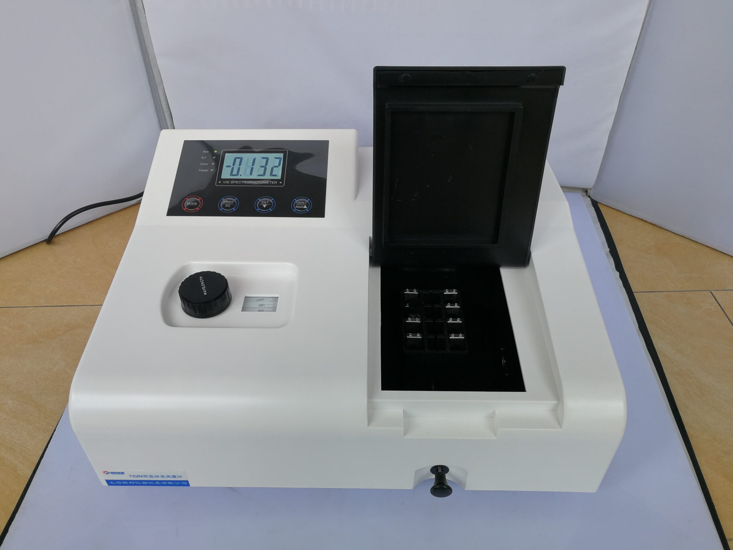 722N, Model UV Visible Spectrometer Laboratory Spectrophotometer 220V Wavelength 320-1020 nm - Image 2
