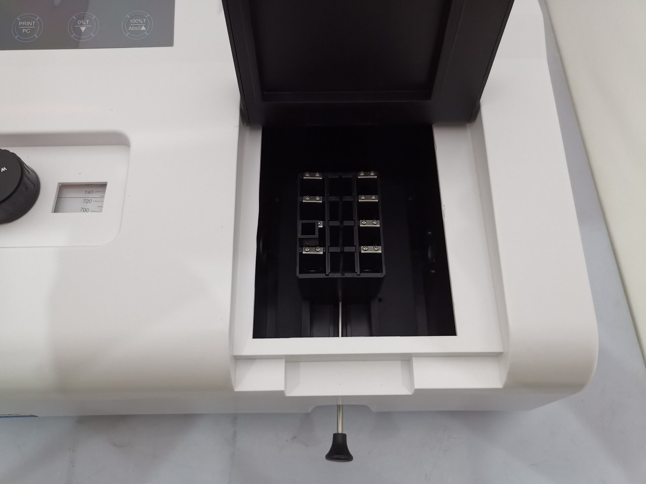 722N, Model UV Visible Spectrometer Laboratory Spectrophotometer 220V Wavelength 320-1020 nm - Image 5