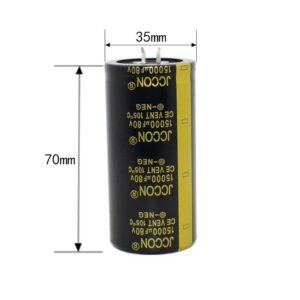 80V15000UF 15000UF 80V High Frequency Low ESR Electrolytic Capacitors Size:35X70MM
