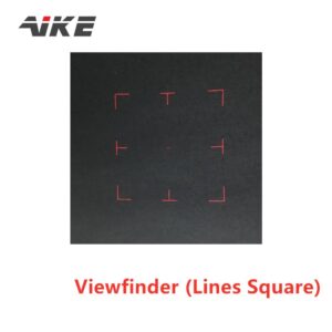 AIKE 638/650nm Viewfinder (Lines Square) Red Diffractive Optical Elements 5mw DOE Laser Diode Module for Industrial Inspection