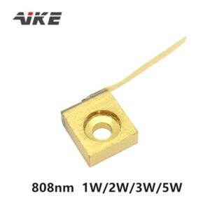 AIKE 808nm 1W/2W/3W/5W C Mount Infrared IR Laser Diode Compressed Beam For Pumping Industry Medical Printing Scientific Research