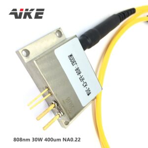 AIKE 808nm 30W 400um Multi-Function Undetachable Fiber Coupled Diode Laser SMA905 NA0.22