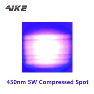 High Power 450nm 5W Blue Laser Diode with FAC Lens Technology Square Beam Spot for Engraver Cutting Machine