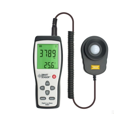 AS823 Digital Lux Meter Light Meter Illuminance Flow Meter Light Measurement 1~100.000lux - Image 3