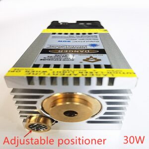 30W blue laser head module ultra-fast engraving stainless steel oxidized metal