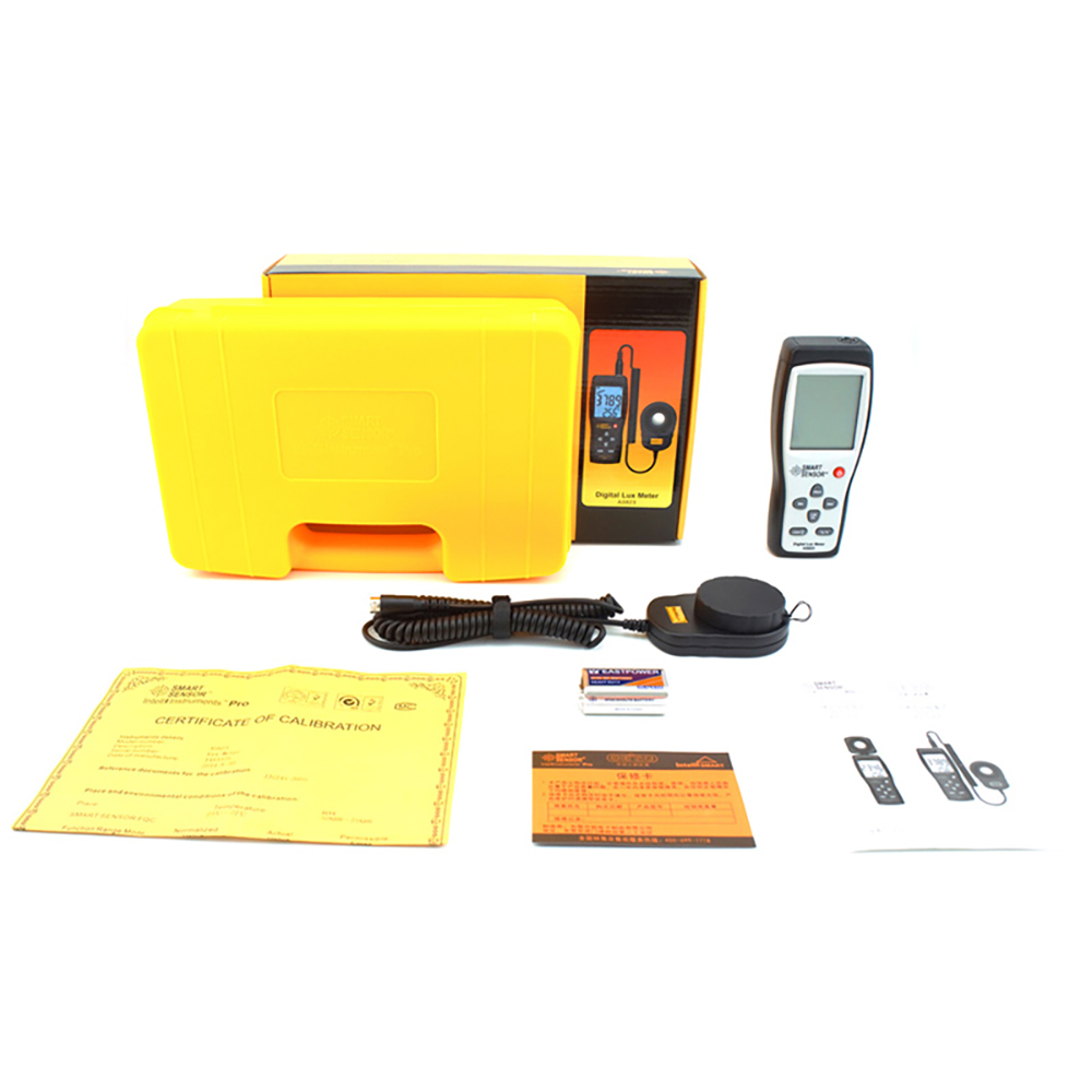Digital Light Meter Lux Meter Spectrophotometer Photometer Spectrometer Sensor Measurement Range 1~200.000lux - Image 5