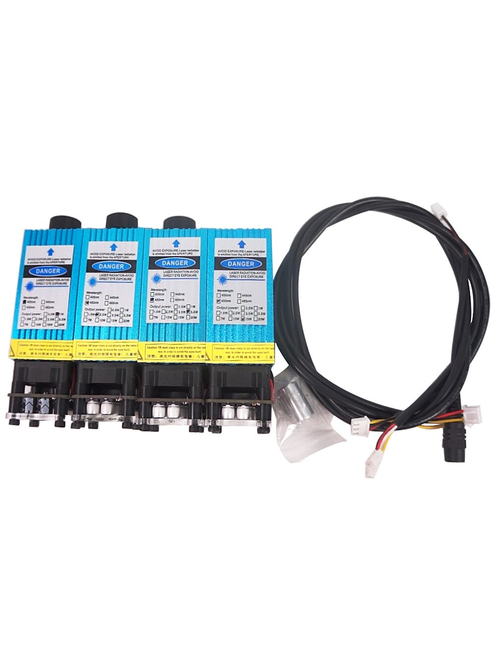 Diode laser parts TTL PMW mix control 405NM 450NM blue purple head engraving machine - Image 2