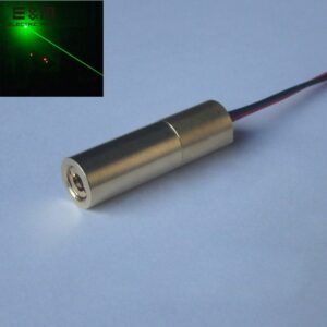 E&M 30mW 532nm Green Laser Module Dot Light Spot Beam Emitter APC Diameter 10mm