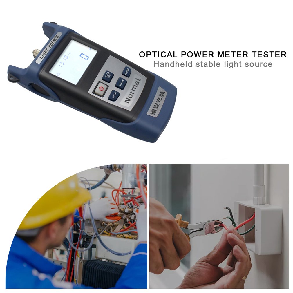 Hand-held Stabilized Light Source Optical Power Emission Light Source Optical Fiber Light Source Tool Instrument 3 interface - Image 3