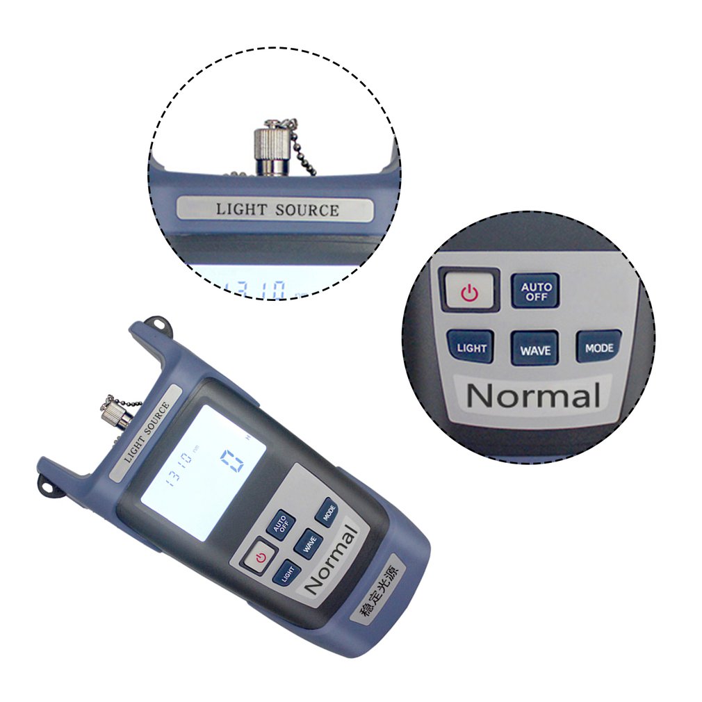 Hand-held Stabilized Light Source Optical Power Emission Light Source Optical Fiber Light Source Tool Instrument 3 interface - Image 4