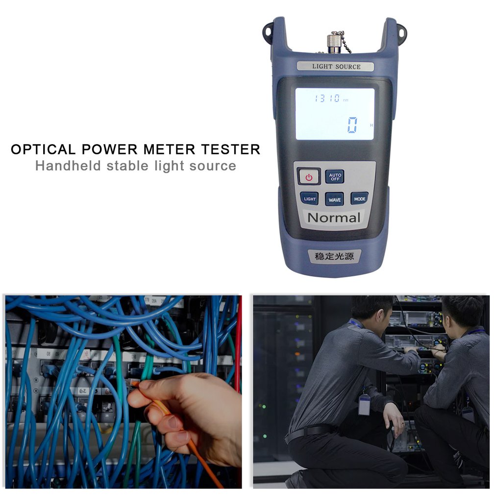 Hand-held Stabilized Light Source Optical Power Emission Light Source Optical Fiber Light Source Tool Instrument 3 interface - Image 5