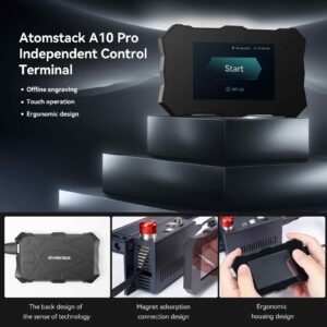 ATOMSTACK A10 Pro Laser Engraver Dual Laser Engraving Cutting Machine DIY Laser Marking For Wood Metal Glass Compressed Spot CNC