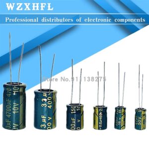 High Frequency Low ESR Aluminum Electrolytic Capacitor 16V 47UF 100UF 220UF 330UF 470UF 680UF 1000UF 1200UF 1500UF 1800UF 2200UF
