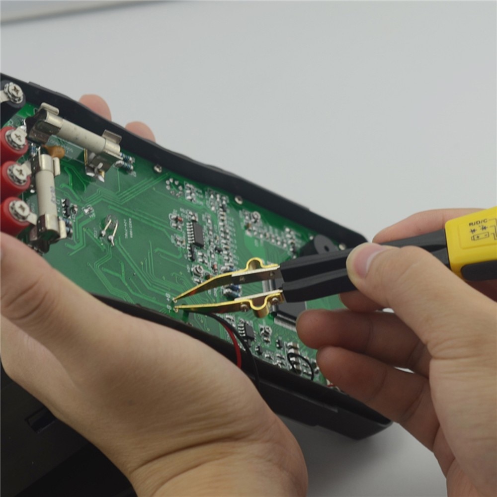 HoldPeak SMD Multimeter HP-990B Auto Range Resistance Capacitance Smart Diode(RCD) LED Zener Continuity Battery Tester Meter - Image 4
