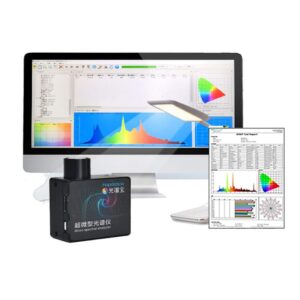 Hopoocolor HPCS300 Mini Spectrometer Handheld CCT CRI Meter for spectral luminance meter
