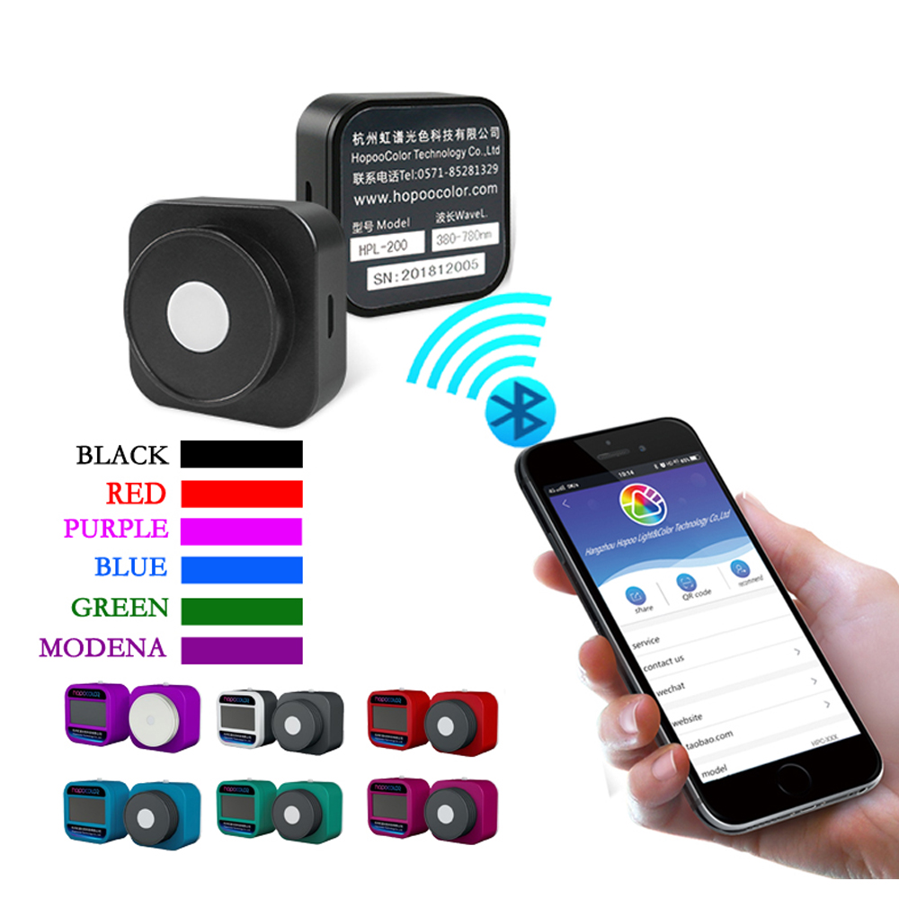 Hopoocolor HPL-220p Handheld spectrometer for plant lamp PPFD tester plant photosynthetic photon flux density meter - Image 2
